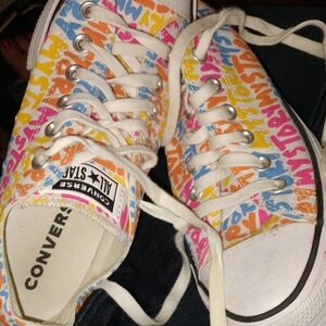 Converse All Stars Women's Colorful Graphic Sneakers Taylor Swift My Story
